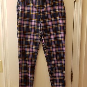 No Boundaries Plaid Leggings